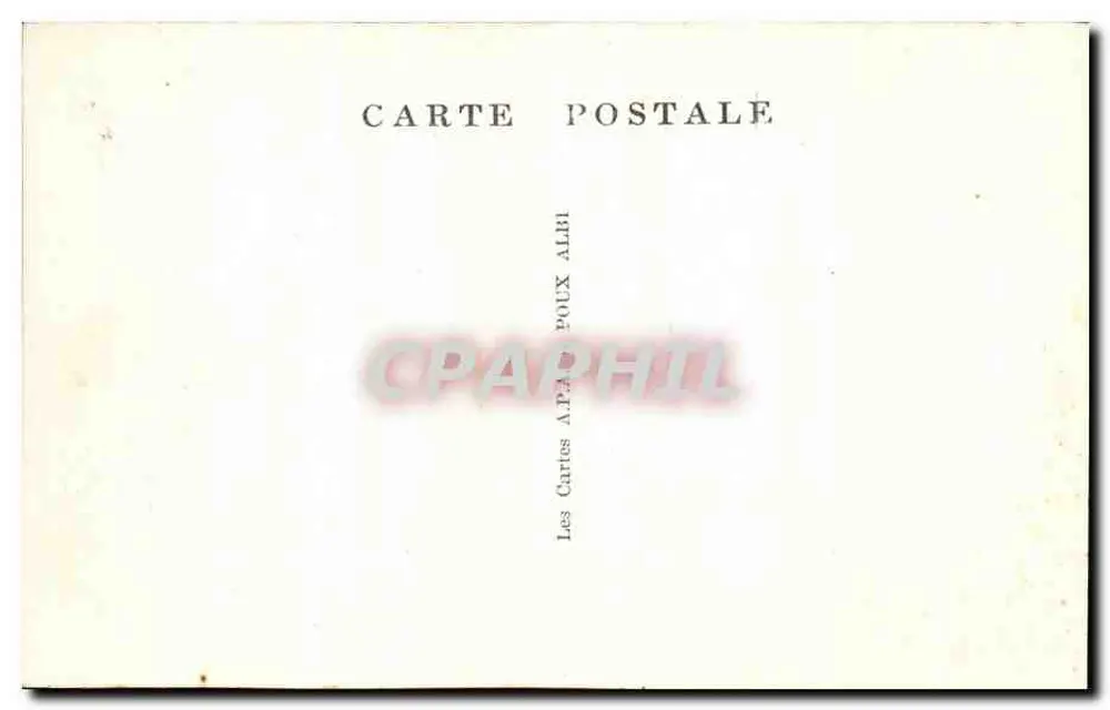 Lourdes — Conjunto da Esplanada, vista de St-Michel — Les Cartes Atlas Poux Alli - Verso