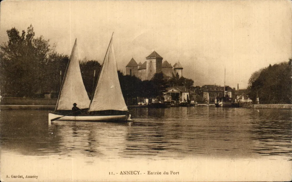 Annecy — Entrada do Porto — A. Gardet, Annecy - Frente