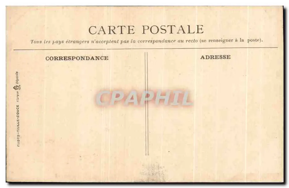 O Curá de Pontoise — cena cômica em uma igreja — A. Seyès, Edit. Pontoise - Verso