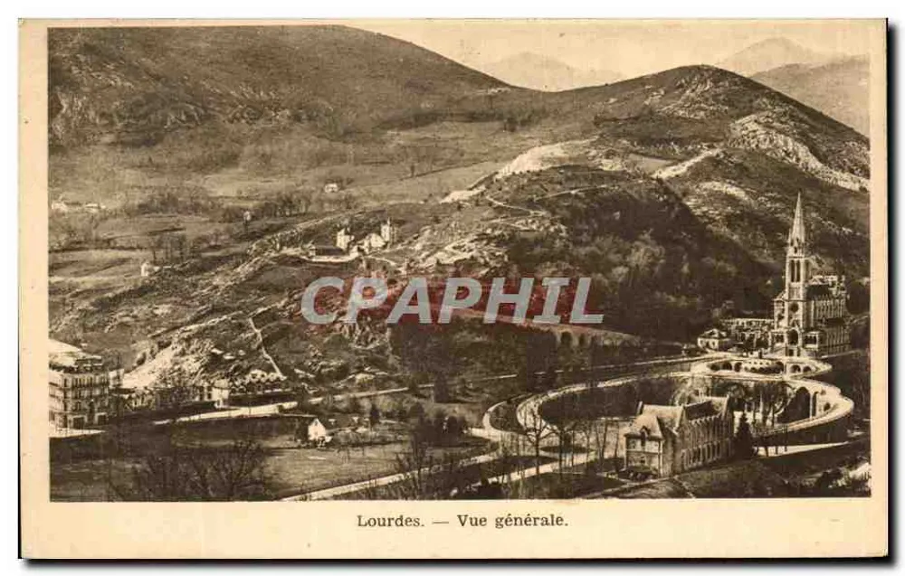 Lourdes — Vista geral - Frente
