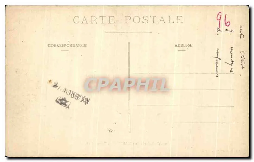 Catedral de CHARTRES — Portal Sul — Ch. Foucault, editor, Dreux - Verso