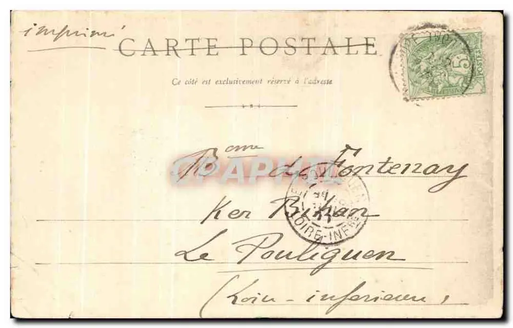 Mont-Dore — Grande Cascade — H.G. 27, éditeur H.G. 27 - Verso