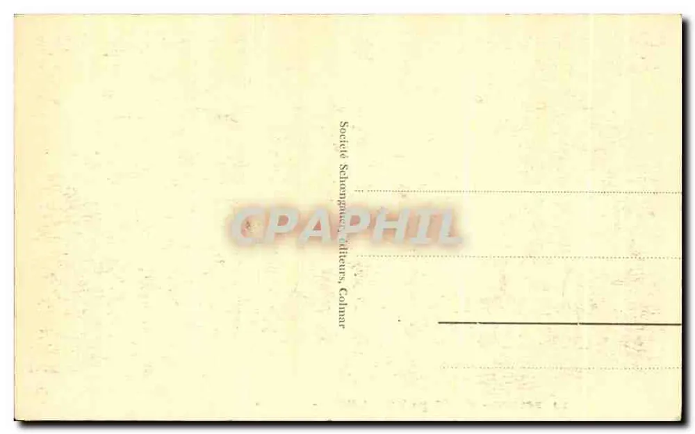 Colmar - Museu dos Unterlinden - O Claustro — Sociedade Schoenbuch, Colmar, n°119 - Verso