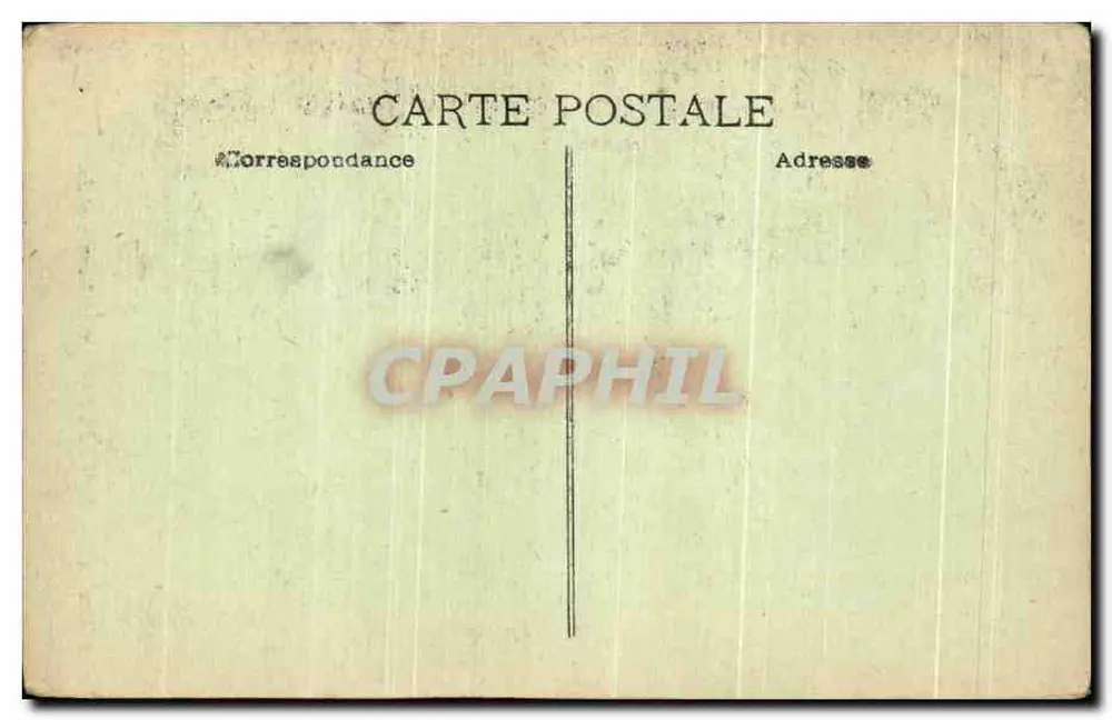 Marseille — Reformierte Kirche und Denkmal der Mobiles — Verlag: Marseille - Rückseite