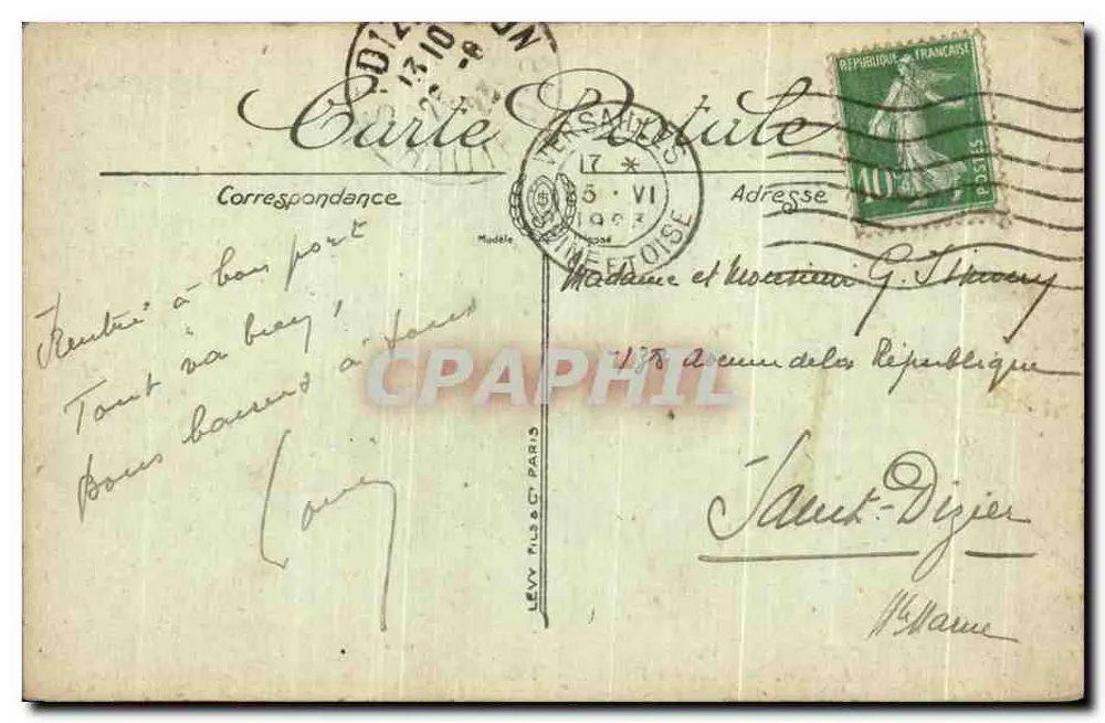 Versailles — Museu das Carroças — LL. n°277 - Verso