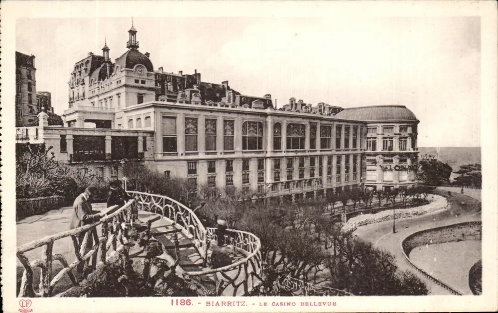 Biarritz - O Casino Bellevue — número de série 1186 - Frente