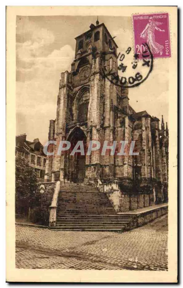 Igreja de São Jacó — Désaville — Carta postal n°33 - Frente