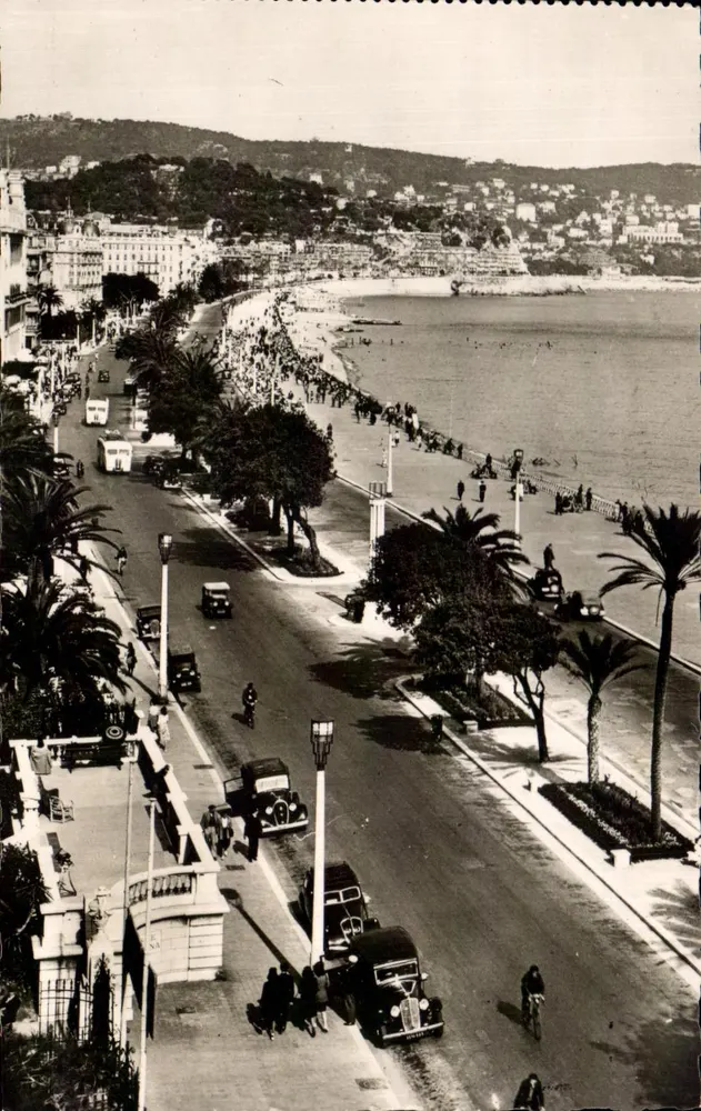 NICE — Promenade dos Ingleses — Editor L. Gillette & Cie, N° 267 - Frente