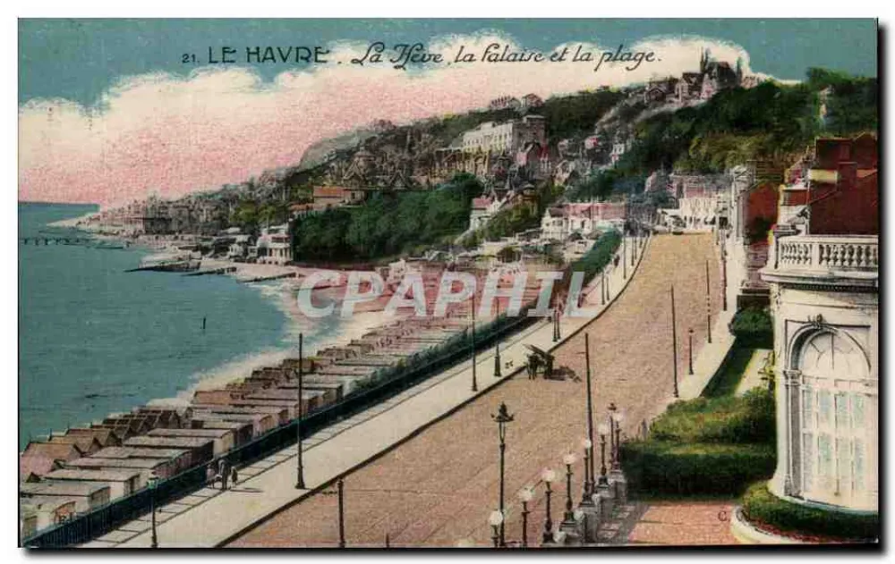 Le Havre — Die Stunde, der Felsen und der Strand - Vorderseite