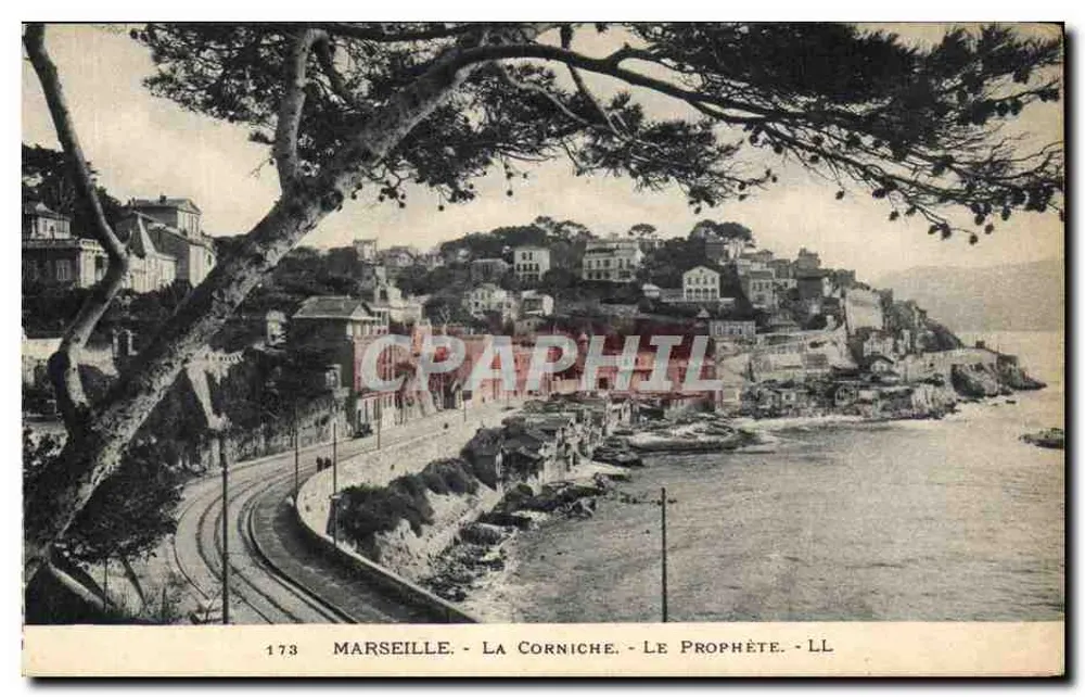 Marseille - A Corniche - O Profeta - LL - Frente