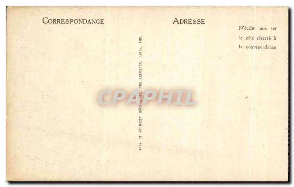 Marseille — La Corniche, Pont de la Fausse-Monnaie — LL, Nr. 185 - Rückseite