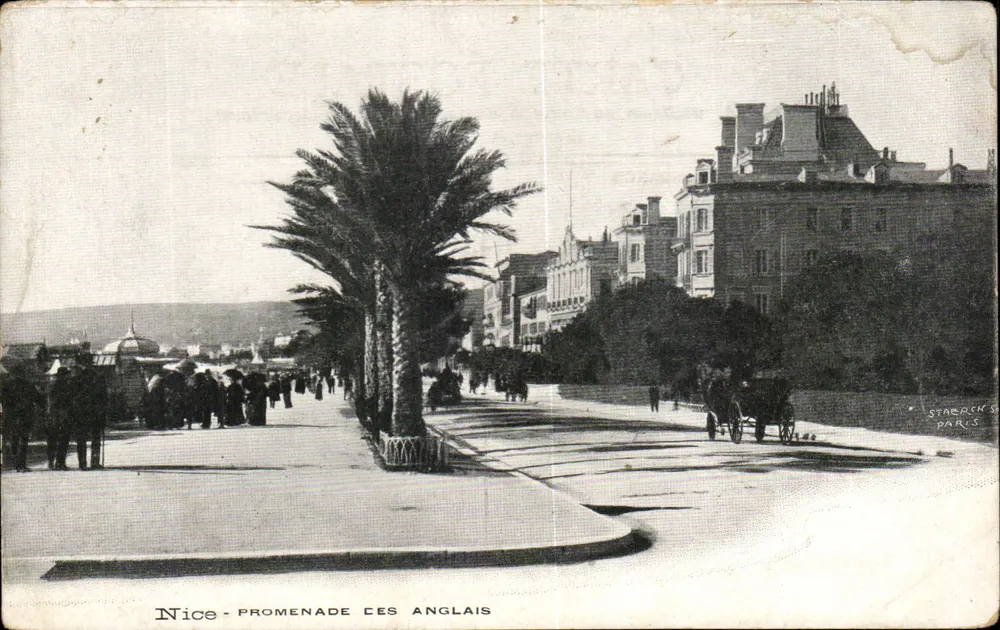 Nice - Promenade dos Ingleses — editor Starbuck, Paris - Frente