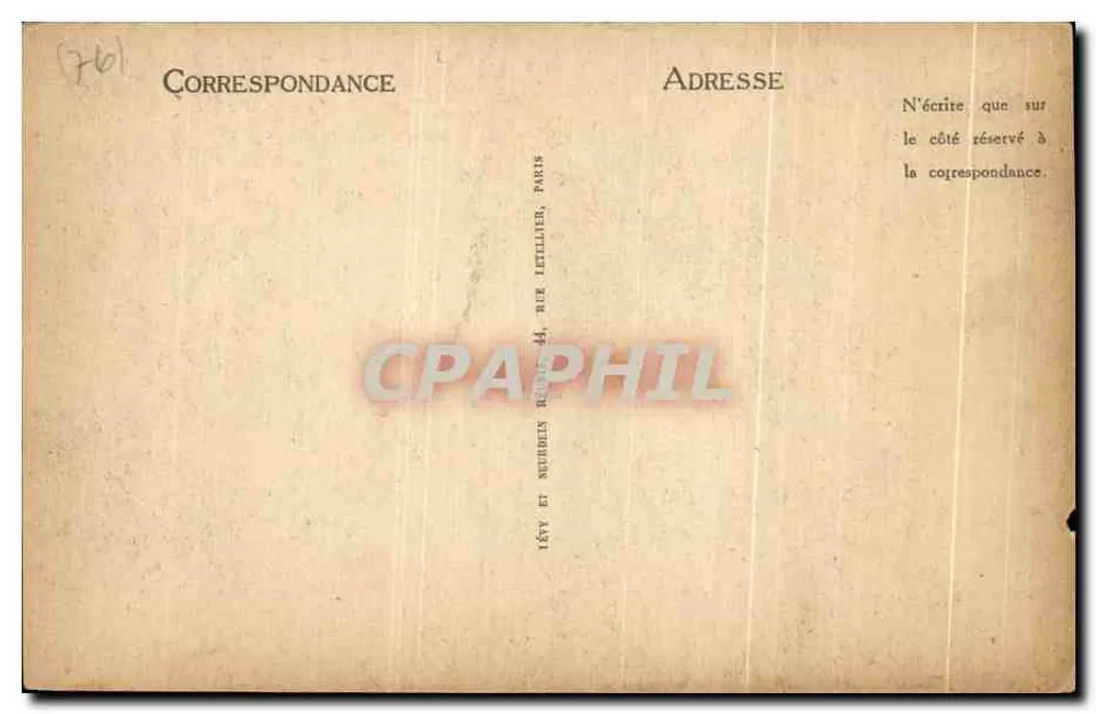 Rouen - O Palácio de Justiça - ND - Verso