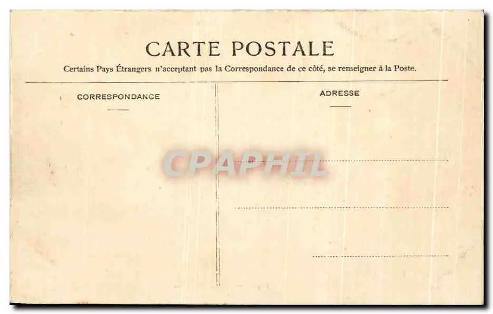 Chantilly — Fachada principal do Castelo — NANCY, editor NANCY, n° 2 - Verso