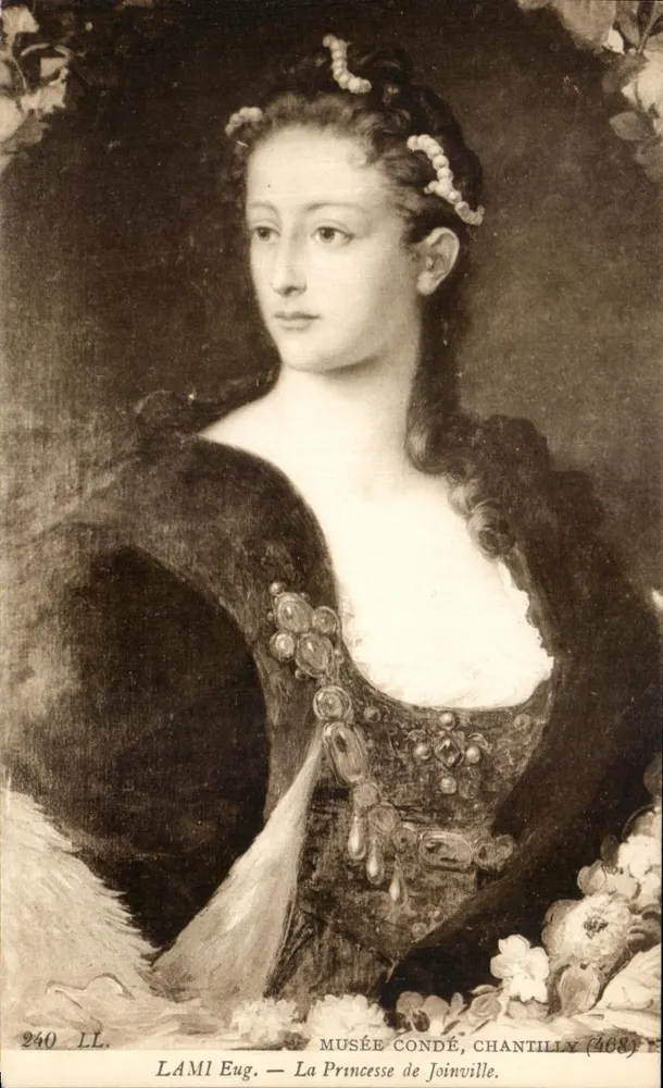 A Princesa de Joinville — Museu Condé, Chantilly — Lami Eug. (n° 408) - Frente