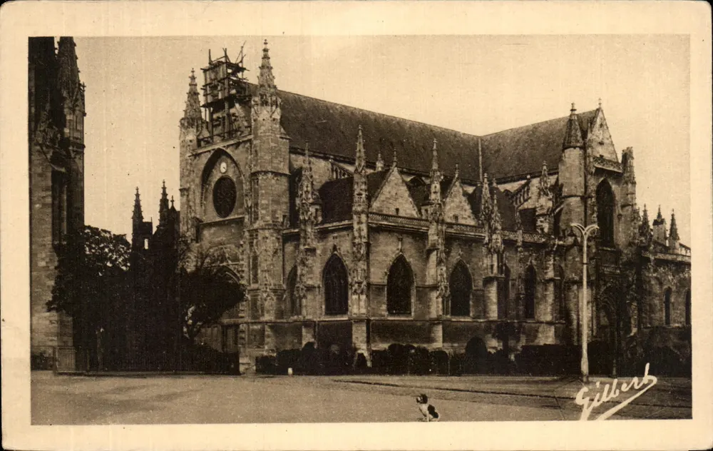 Bordeaux — A Basílica São Miguel — Edição de arte A. Gilbert - Frente