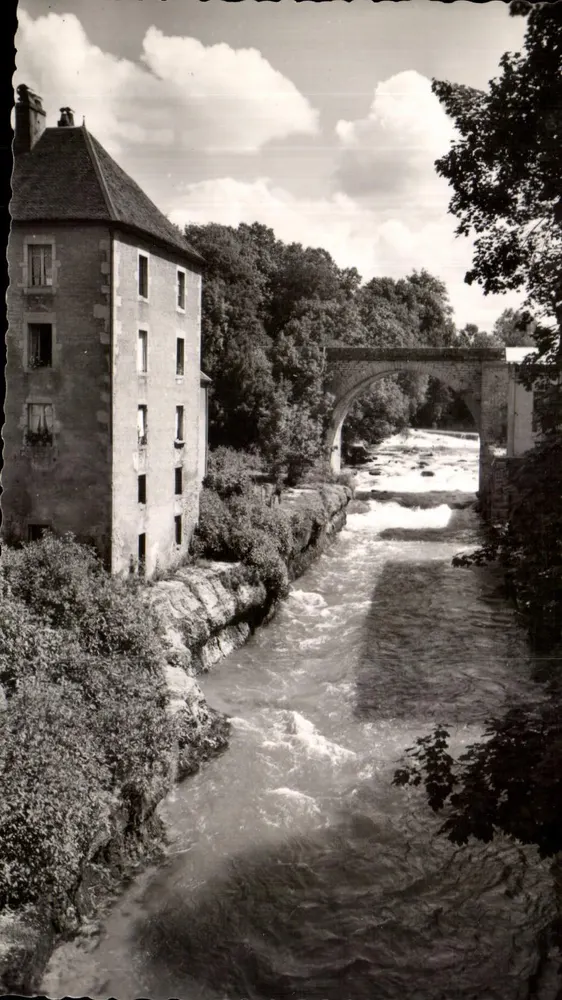 Champagnole (Jura) — Ufer des Ain — Édition E. PROTET, Dole - Vorderseite