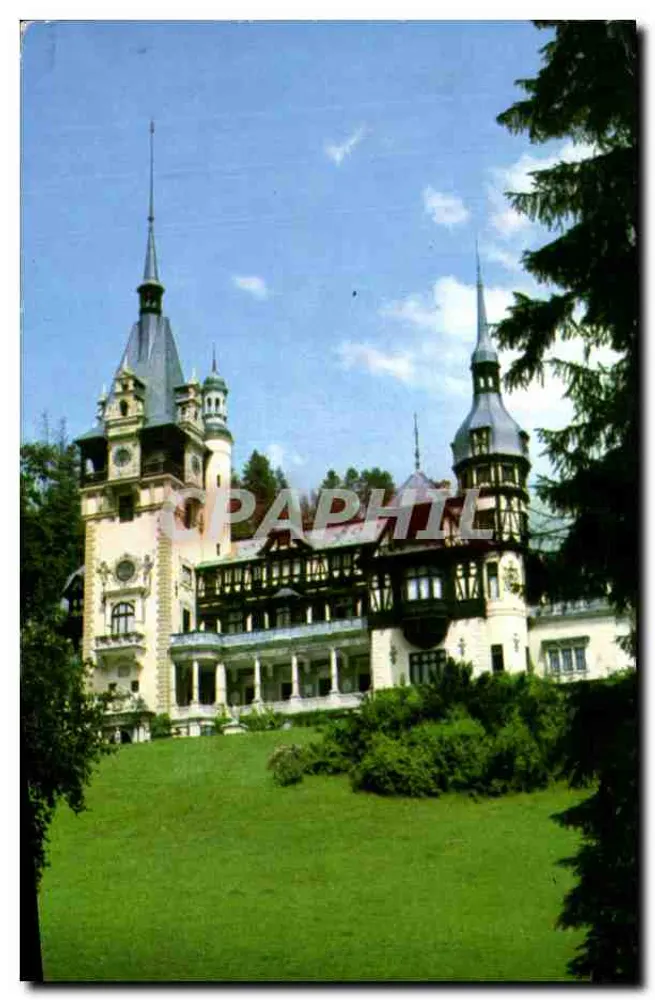 Castelo de Peleș em Sinaia — Romênia — Editor Arta Grafică, n°3465 - Frente