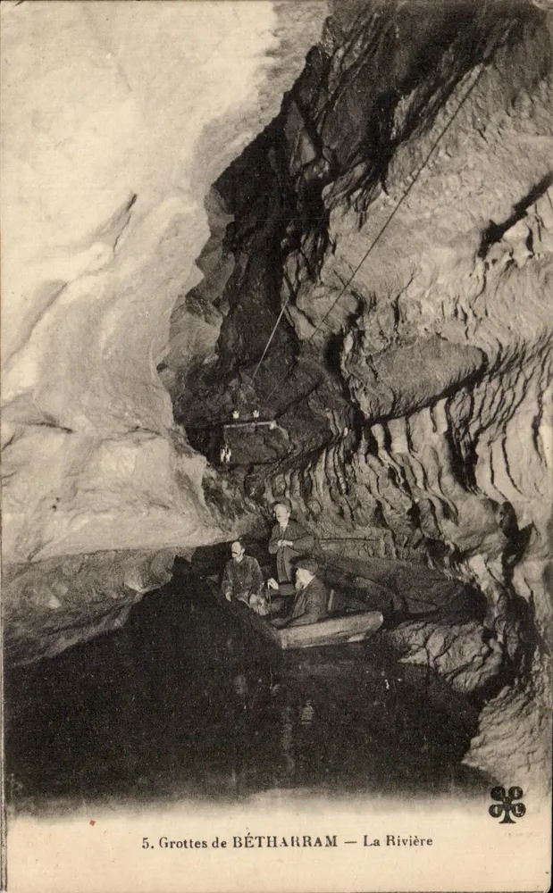Grutas de BÉTHARRAM — A Rio — Imprime Illustre - Frente