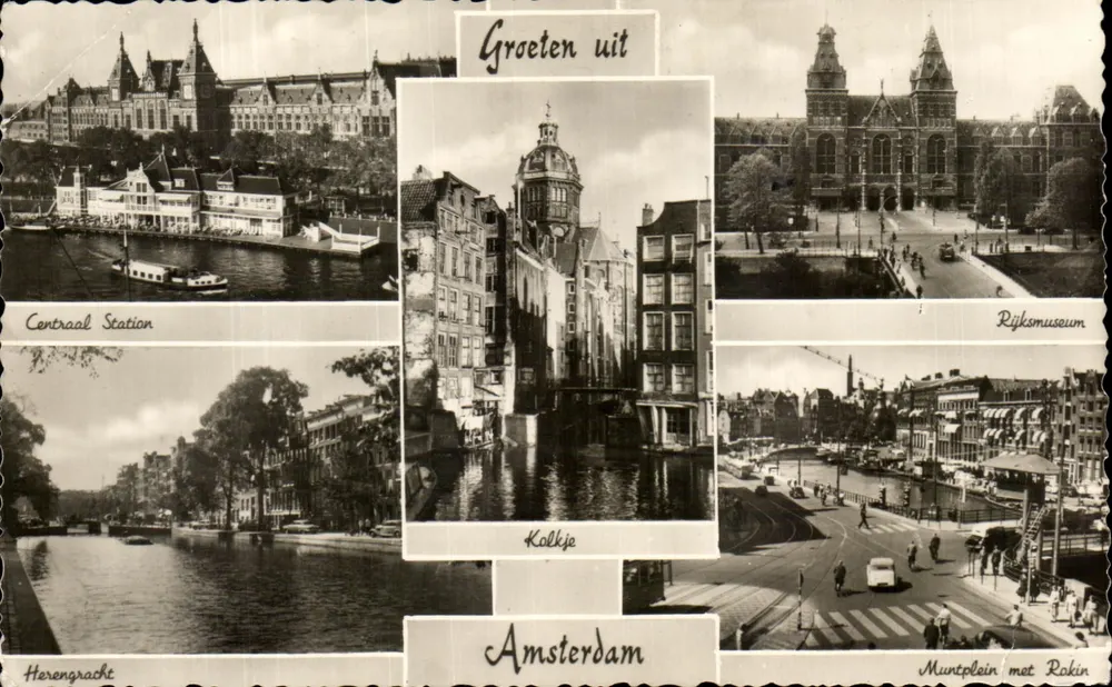 Amsterdam — Vista panorâmica — H. Greven Alemanha - Frente