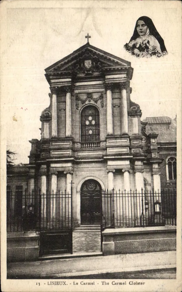 Lisieux - O Carmel - O claustro do Carmel — Edição 'La Cigogne' - Frente