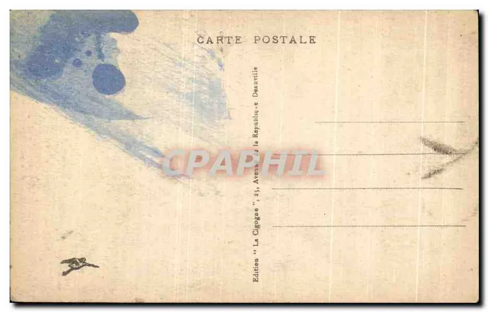 Lisieux - O Carmel - O claustro do Carmel — Edição 'La Cigogne' - Verso