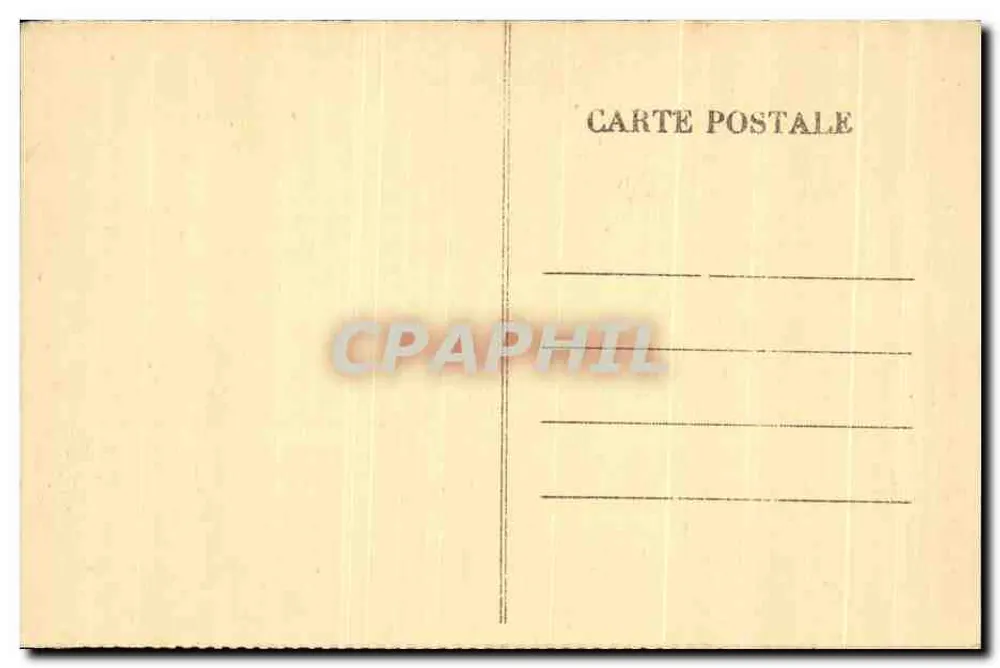 Caen — Zijgezicht van de Abbezie van de Mannelijke Orde. Het Lyceum - Achterkant