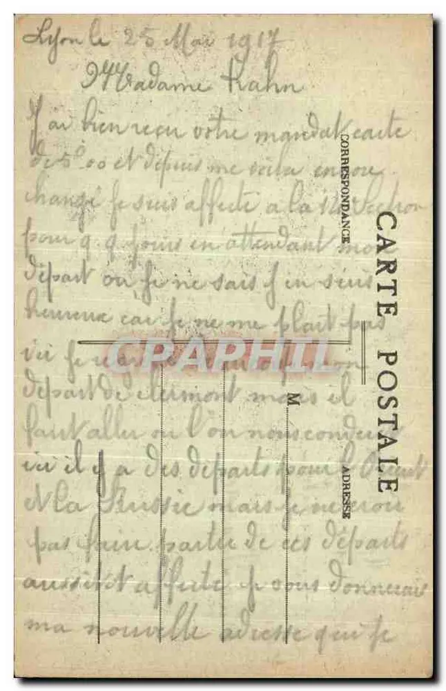 LYON — Notre-Dame de Fourvière — E. R. - Verso