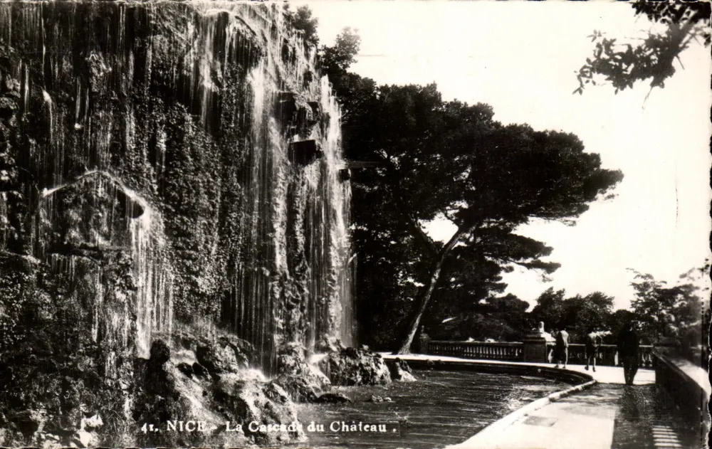 A Cascata do Castelo — Nice — Ed. Saint-Lambert - Frente
