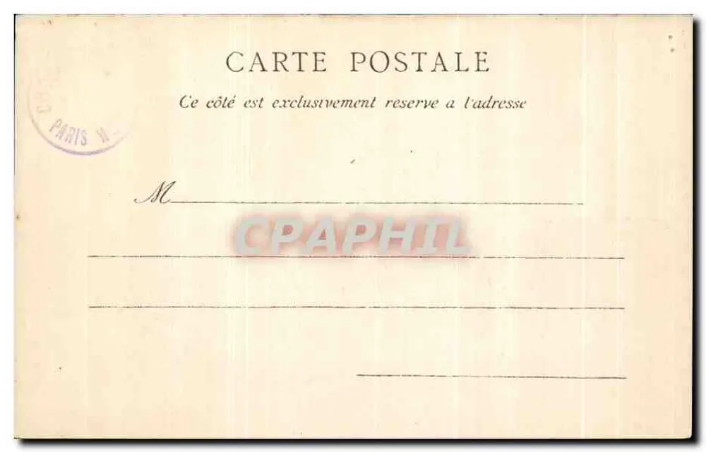 Nice — Jardins do Casino — Stéréo « Le Merveilleux » Breveté déposé E. L. D. Paris - Verso