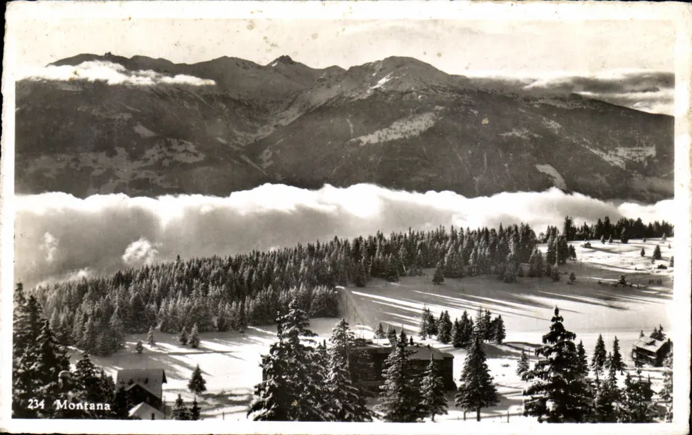 Montana — paisagem invernal nevada — Foto T. Deprez, n°234 - Frente