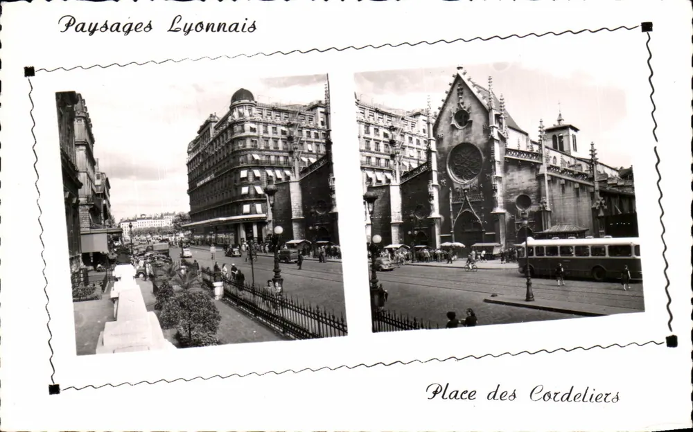Place des Cordeliers — Lyon — Les Éditions du Chemin-Neuf - Vorderseite