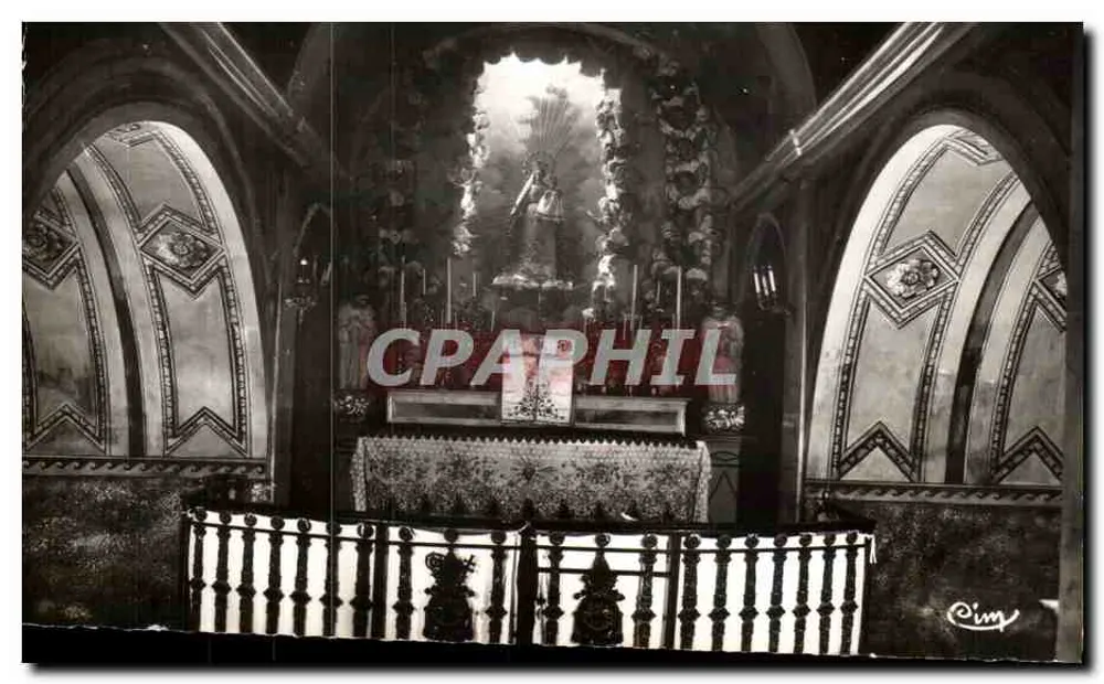 Notre-Dame-de-Lumières — Innenansicht der Krypta — Combiér (S.-et-L.) "CIM" - Vorderseite