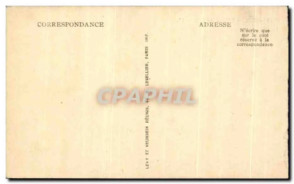 Gex — O Hotel de Ville — LL - Verso