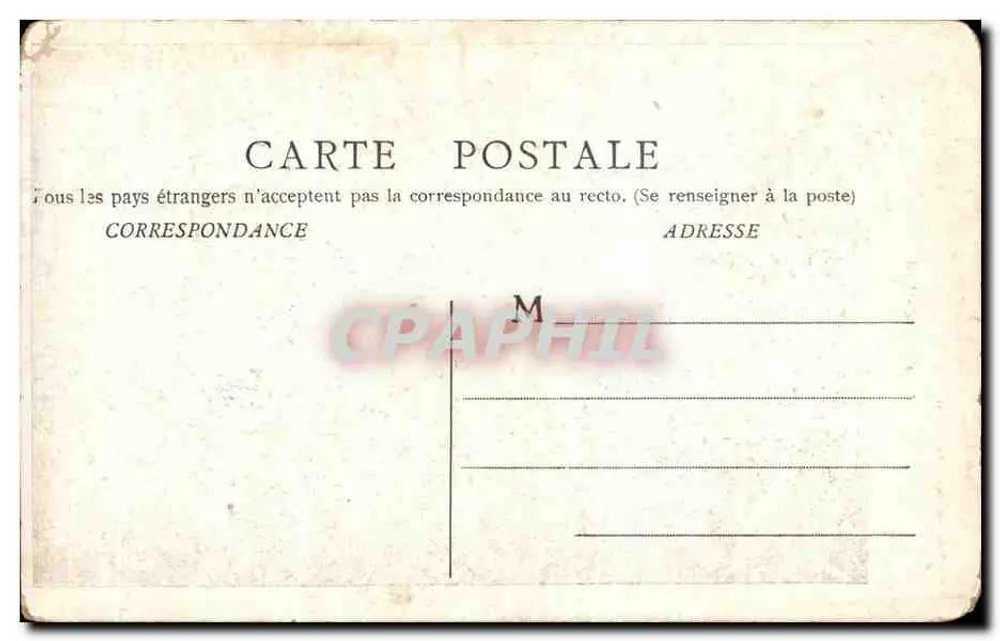 Brionnaise — mulher em traje local — IMP. BOURGEOIS FRÈRES, CHALON-S-S. - Verso