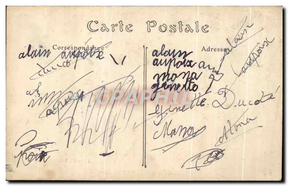Cancale (Ille-et-Vilaine) — Hotel Du Guesclin — J. Sorel, Edit. Rennes - Verso