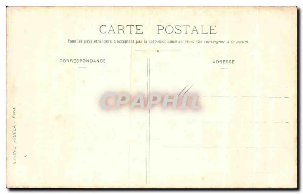 Zwei junge Mädchen mit einer Katze — Studio photographique — Knobbe & Aucela, Paris - Rückseite