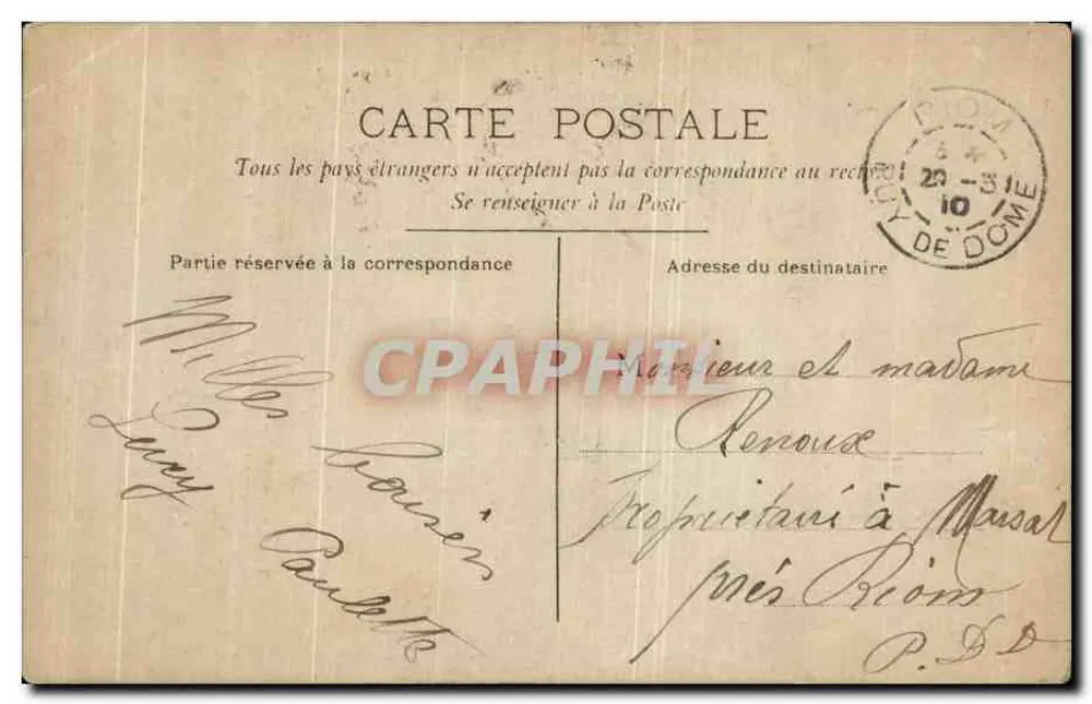 Deux jeunes filles en costume de Pâques — Sazerac Phot. n°4528 - Rückseite