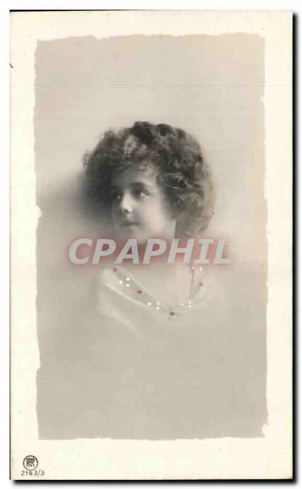 Junge Frau — Portrait — 2163/3 - Vorderseite