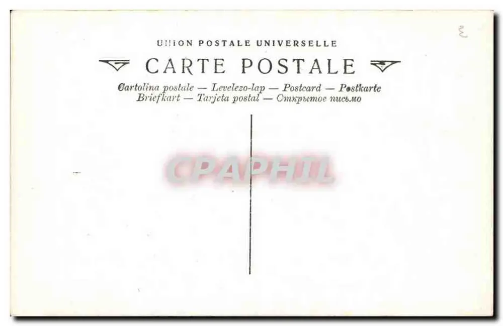 Frau mit Hörnern — satirische Karikatur — Paris, Nr. 122 - Rückseite
