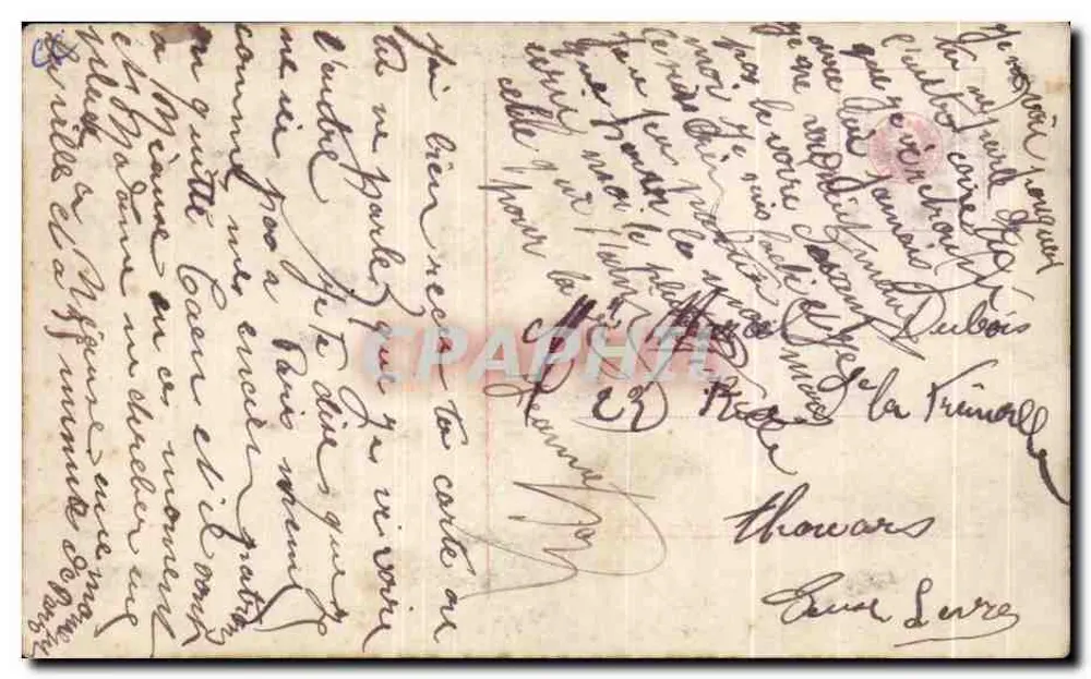 Junge Frau mit Rosenstrauß — Verlag RA, Nr. 292215 - Rückseite