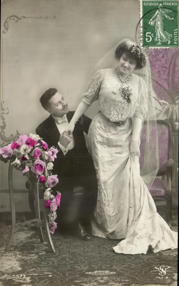 Hochzeit — Paris — Verlag Paris, Nr. 0573 - Vorderseite