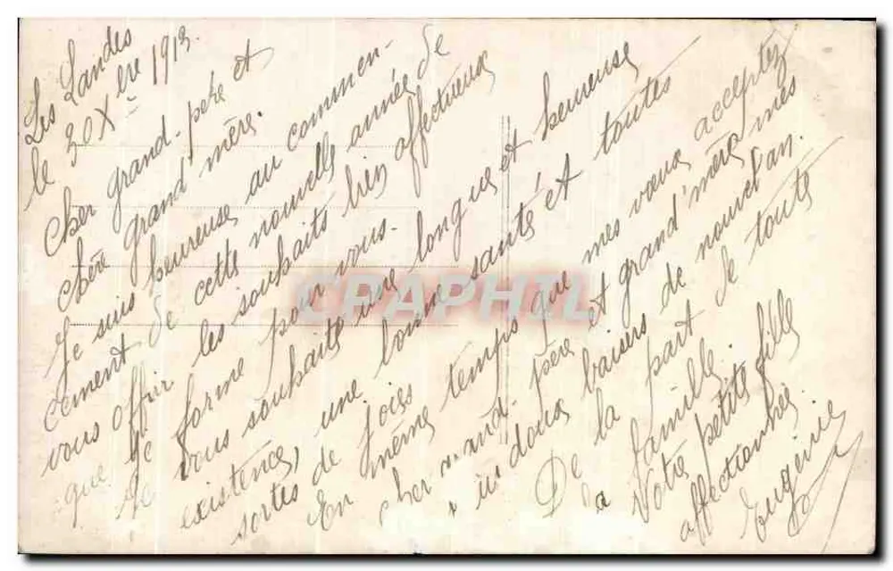Ich stecke in diese Box eine Karte, wo mein Herz — d.K. 163 - Rückseite