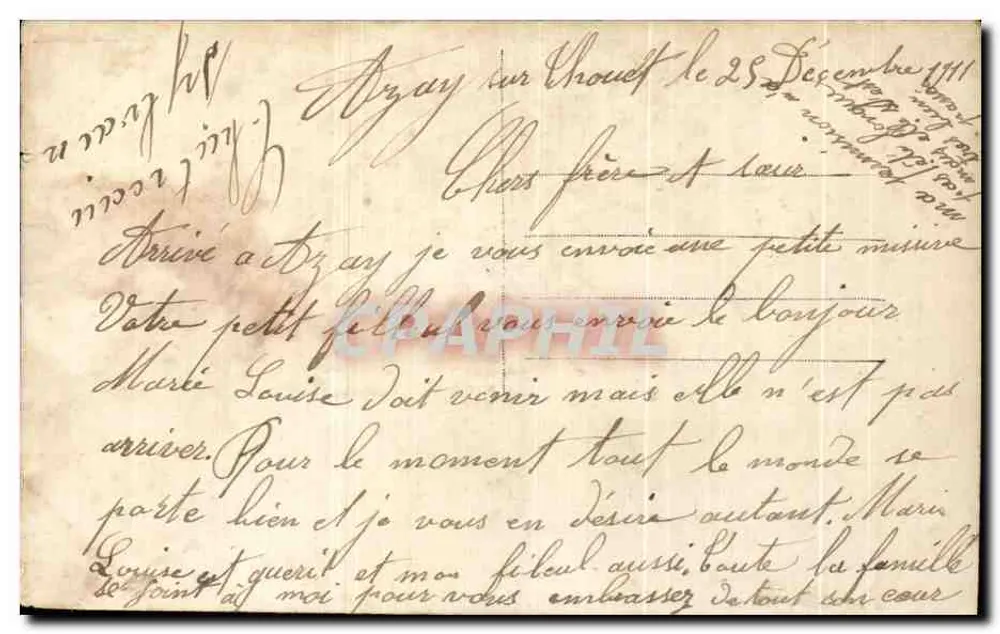 Mann mit Schnurrbart — mit Rosenstrauß und Telefon — anonymer Verleger, Nr. 58.54 - Rückseite