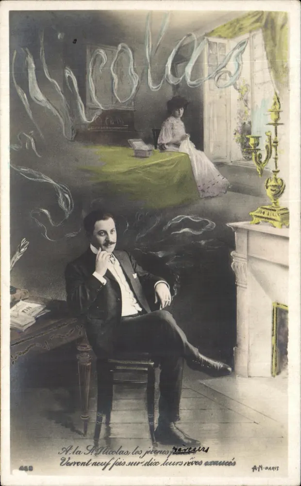 A la Nicolas — die Jugend wird neunmal von zehn ihre Träume erfüllt — AN-Paris, n° 448 - Vorderseite