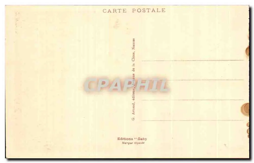 Caen — Interior da Igreja de São Pedro — Gaby - Verso