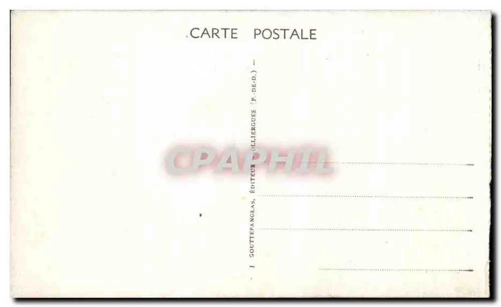 Le Mont-Dore — Vista Geral — G. D'O. 1521 - Verso