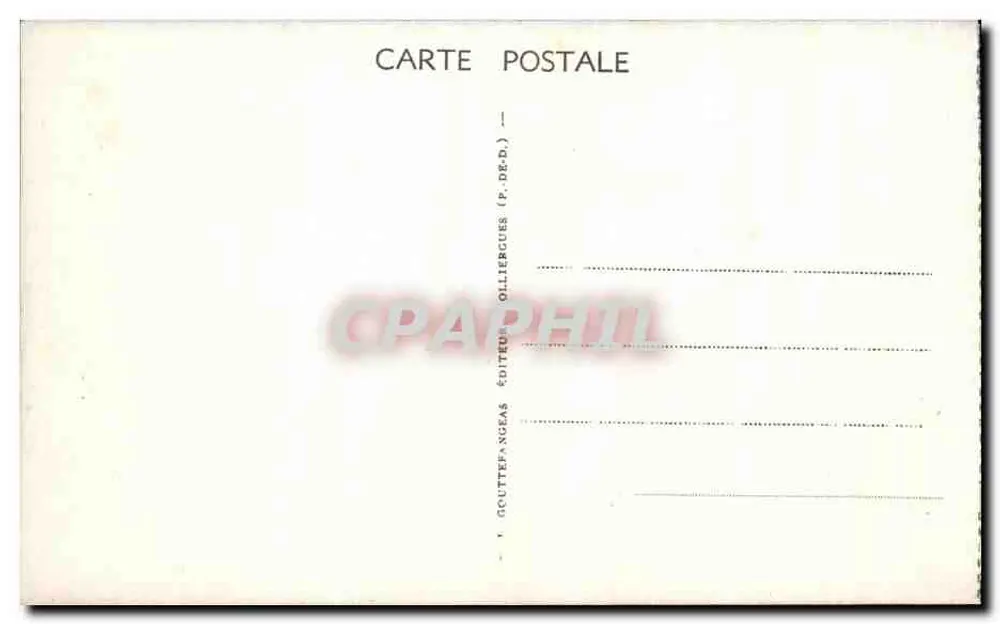 Le Mont-Dore — Parque do Casino — G.D.O. 1528 - Verso