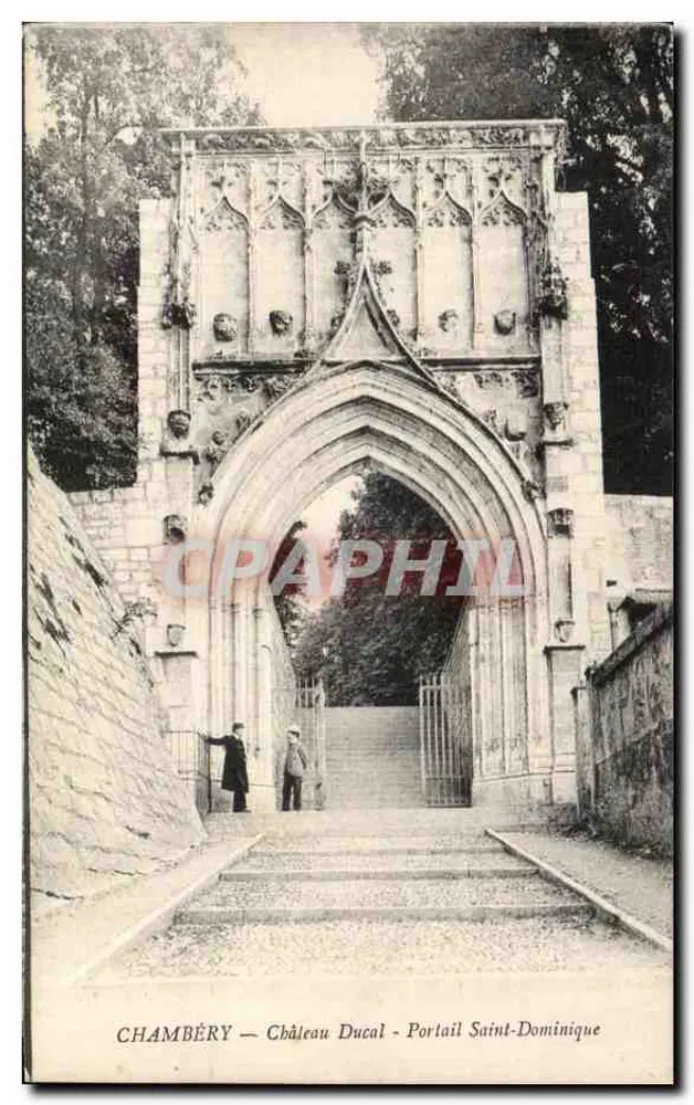 Chambéry — Schloss Ducal — Tor Saint-Dominique — E. Reynaud, Chambéry - Vorderseite