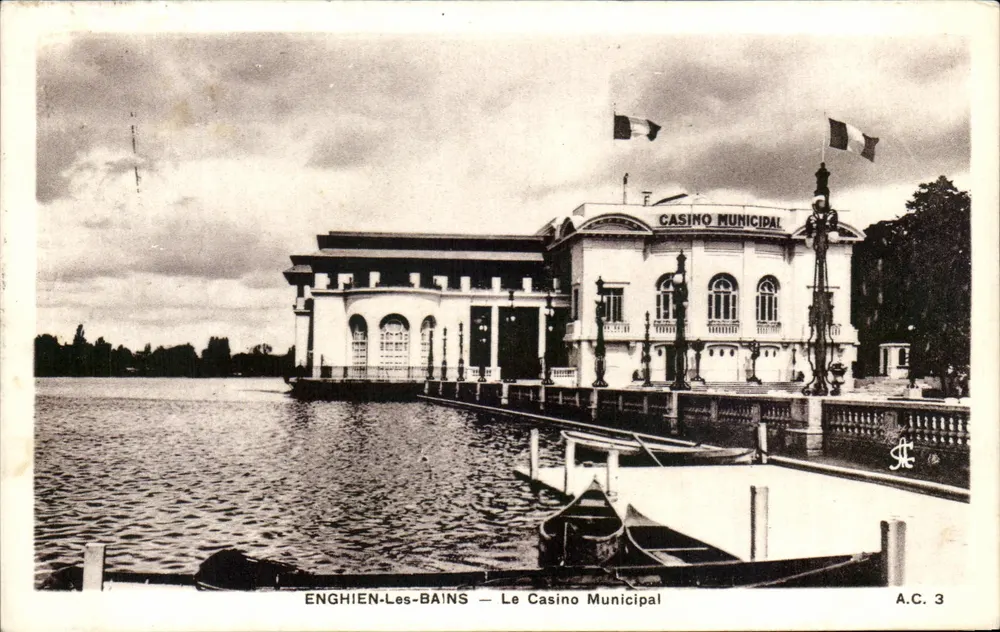 Enghien-les-Bains — Das Municipale Casino — A.C. 3 - Vorderseite